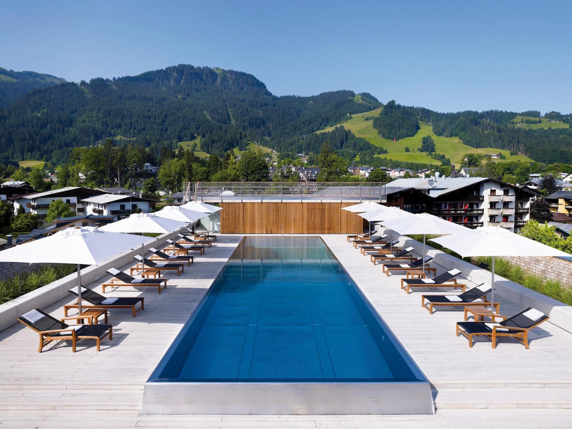 Hotel Schwarzer Adler Kitzbühel - Adults Only Exterior foto